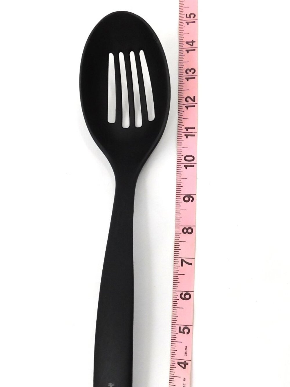 Vintage Kitchenaid Black Nylon Slotted Serving Spoon Kitchen Utensil 15"